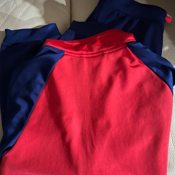 Adidas Blue and Red Suit Medium Kids - Picture 2 of 8